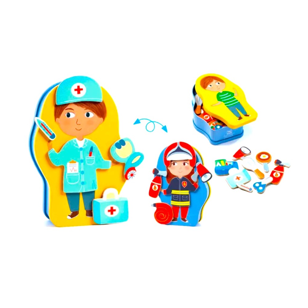Djeco magnetic dress up game